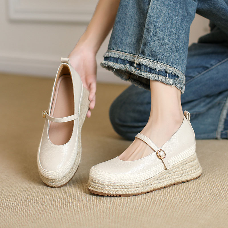 Espadrille Slip On - XMWRLW 2026 Damskie Czółenka Wiosna Lato