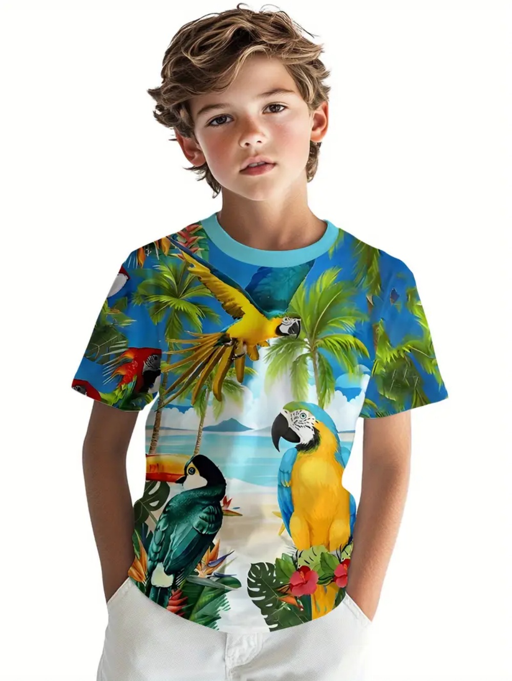 Tee Graphic Print - Dziecięca koszulka z krótkim rękawem z