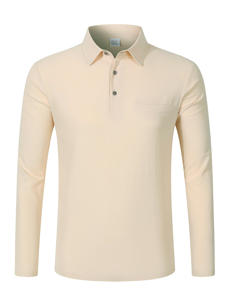 Męska koszulka polo z długim r – Linen Shirt Breathable recenzja i cena