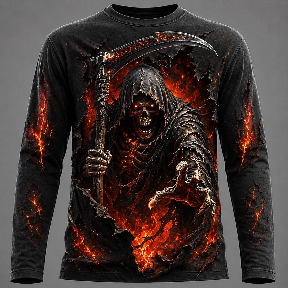 Męska koszulka z długim rękawe – Tee Graphic Print recenzja i cena
