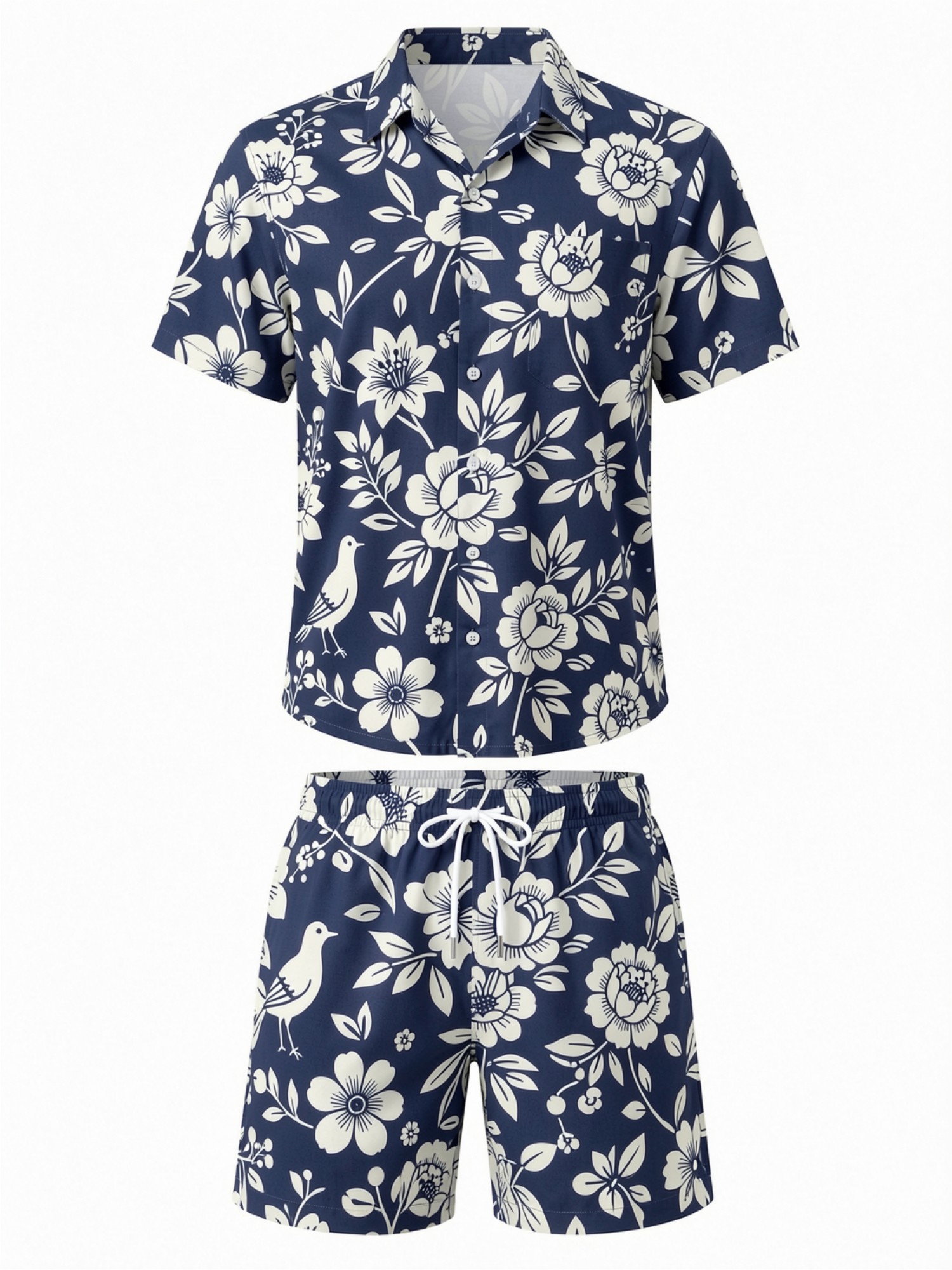 Męski zestaw: koszula w kwiaty – Resort Shirt Floral recenzja i cena