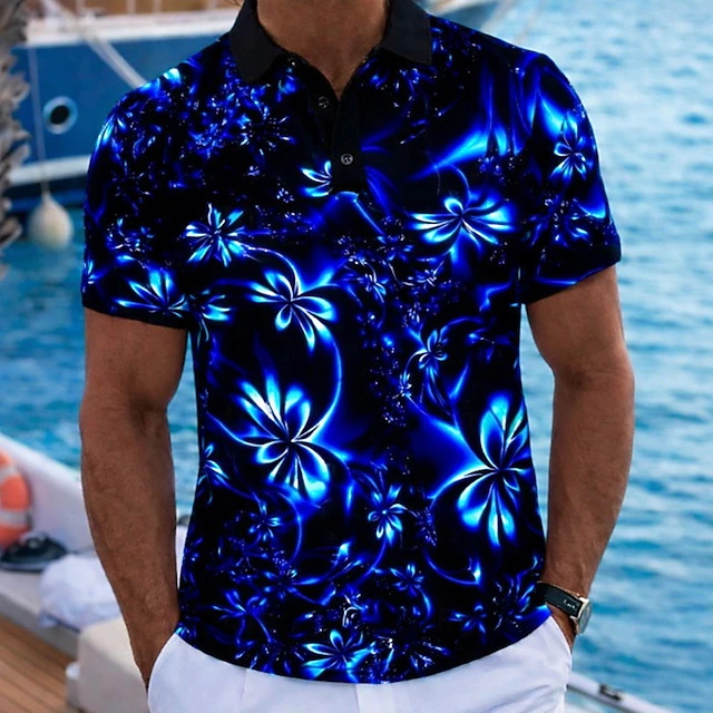 Męska koszulka polo w stylu le – Resort Shirt Floral recenzja i cena