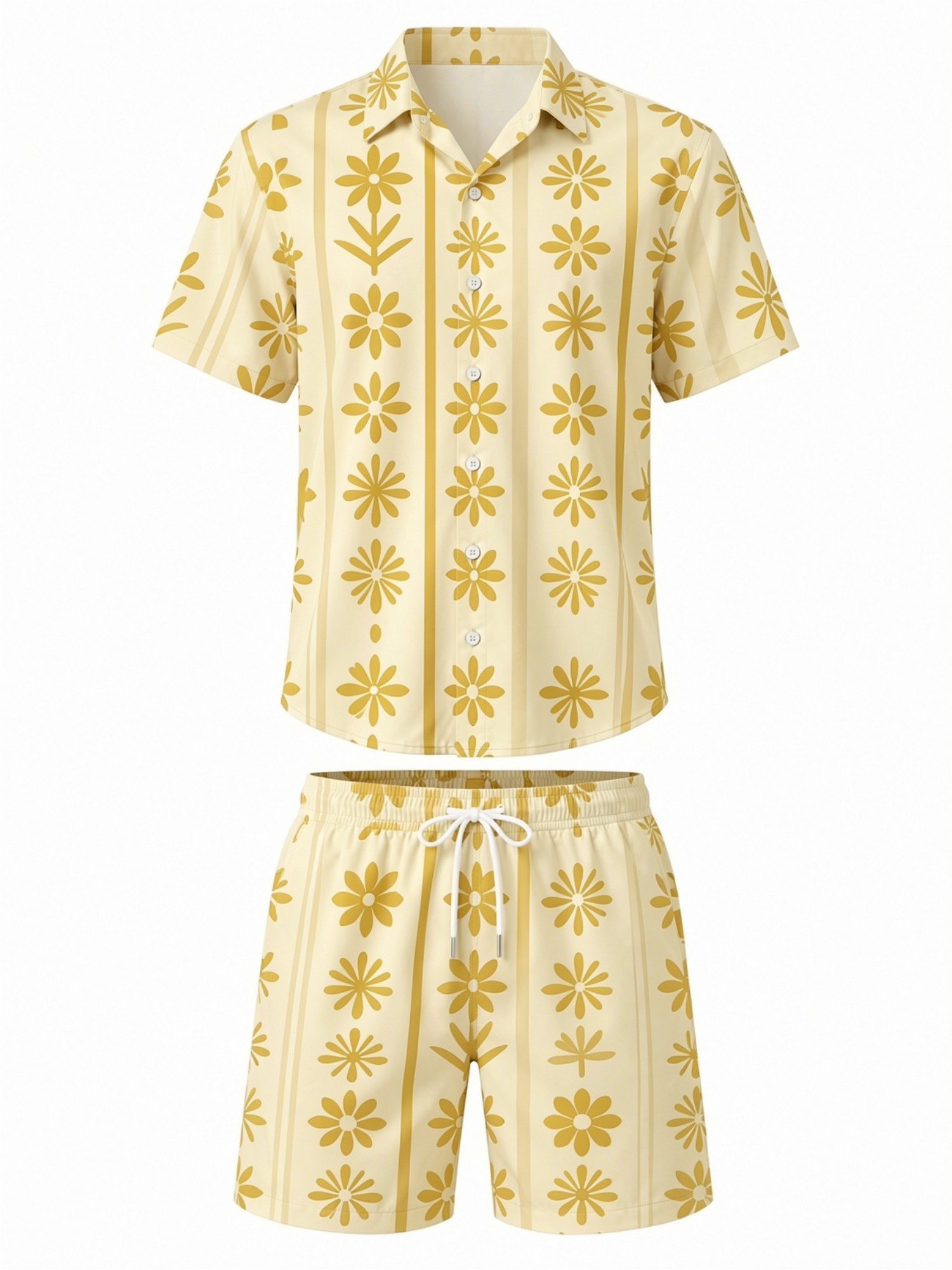 Męski zestaw: koszula w kwiaty – Resort Shirt Floral recenzja i cena