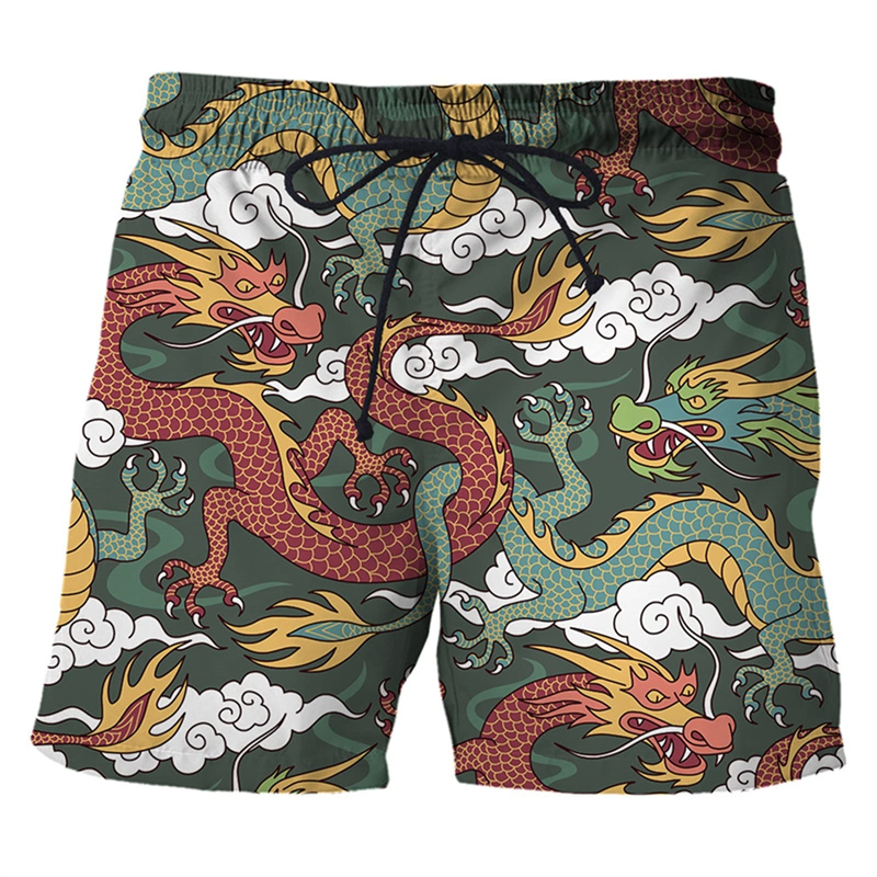 Kąpielówki z nadrukiem chiński – Trunks Board Surf recenzja i cena